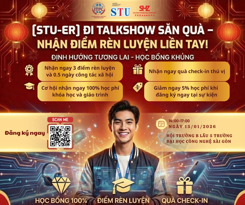 [STU-ER] ĐI TALKSHOW “SĂN” QUÀ KHỦNG – NHẬN ĐIỂM RÈN LUYỆN LIỀN TAY! 🎁✨